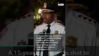 Teen Killed, Officer and 2 Adults Injured in DC Shooting: Police