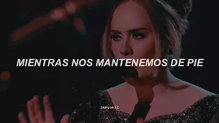 Adele - skyfall // sub español / music video live