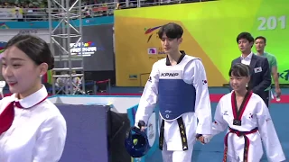 2017 Muju World Championships M 68kg Semi final  LEE Dae Hoon KOR VS DALAKLIEV Vladimir BUL