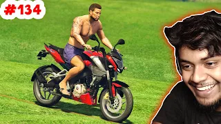 Gta 5 tamil "FOLLOWING POLICE WITH PULSAR NS200" (Episode 134)