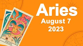 Aries horoscope for today August 7 2023 ♈️ Dont Miss The Details