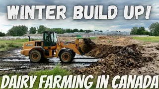 Hauling Out Winter Manure Pile!