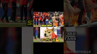 srh win 🔥🔥 #ipl #troll #trendingshorts #memes #trendingshorts #shorts