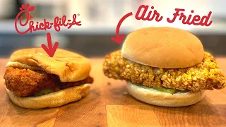 How to Make Chick-fil-A Spicy Chicken Sandwich in the Air Fryer