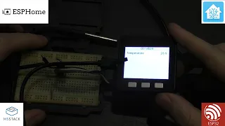 Adding a DS18b20 sensor to ESPHome and Home Assistant