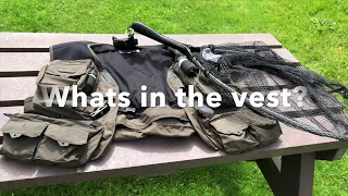 Fishing Vest (Whats in the fly fishing vest)