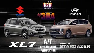 NEW H2H #304 Hyundai Stargazer vs Suzuki XL7