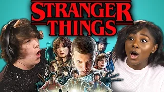 COLLEGE KIDS REACT TO STRANGER THINGS