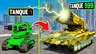 TRANSFORMEI TANQUES NORMAIS em TANQUES DE DEUSES no GTA 5