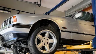 Part 2: 1990 BMW 535i E34, Only 20K mi! Test Drive And Underbody Overview