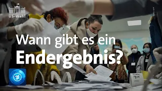 Trump vs. Biden: Auszählung der US-Wahl dauert an