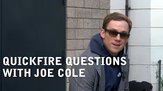 Joe Cole answers quickfire questions outside the Young Vic | The Homecoming by Harold Pinter