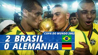 Brasil 2x0 Alemanha Melhores Momentos Final Copa do Mundo 2002 - HD