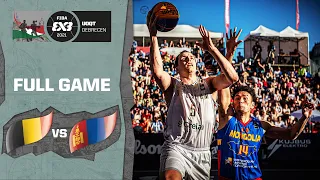 Belgium v Mongolia | Men's - Full Game | FIBA 3x3 Universality Olympic Qualifying Tournament