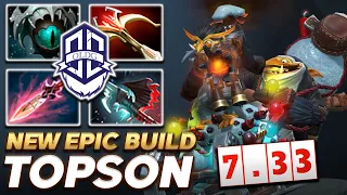 Topson Techies 7.33 New Epic Build - Dota 2 Pro Gameplay [Watch & Learn]