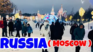 [4k] MOSCOW IS INSANELY BEAUTIFUL 😻 , walking in the center of Russia's capital city