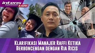 Live Sempat Berboncengan Dengan Ria Ricis ini Kata Priyo Manajer Raffi Ahmad