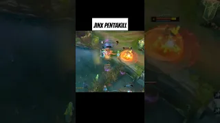 JINX PENTAKILL | JINX GUIDE S14 | LOL MONTAGE #jinx #shorts #wildrift #leagueoflegends #jinxgaming