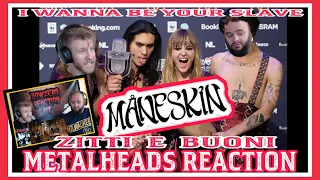 SOLID ROCK! | MANESKIN - I WANNA BE YOUR SLAVE / ZITTI E BUONI - Eurovision 2021 Metalheads Reaction