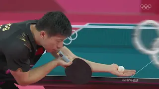 Ma Long vs Fan Zhendong Slow Motion | Men's Singles Table Tennis Gold Medal Tokyo