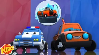 Go To Car Wash: Road Rangers | Car Cartoon Videos | Car Wash for Children by Super kids Network