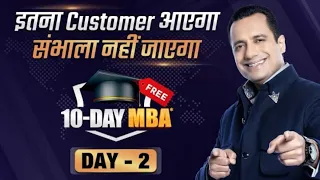 10-Day MBA | Market Research & Product Development | Day 2 -Dr Vivek Bindra    scame