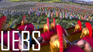 4000 персов и римлян против 500 спартанцев! Битва в Ultimate Epic Battle Simulator! (UEBS, УЕБС)