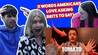 BRITISH FAMILY REACT! 11 Words AMERICANS Love Asking BRITS To Say!