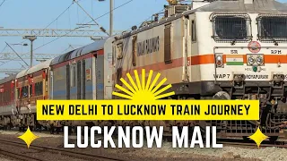 Lucknow Mail Train Journey 12230  (ट्रेन में मेरी आंख लग गई)😱