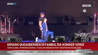 Dimash on Turkish TV news