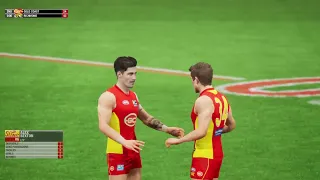 AFL Gold Coast VS Richmond Highlights R17 2022 AFL Evolution 2