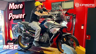 CFMOTO IBEX 800 Dyno Runs & MSC Tune