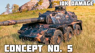 Concept No. 5 WoT – 6Kills, 10K Damage