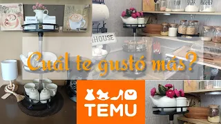 Armando especiero giratorio de Temu y decoración 🥰 #temu