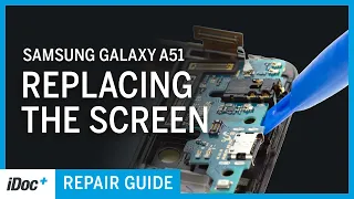 Samsung Galaxy A51 – Screen replacement [repair guide + reassembly]