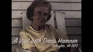 A Visit with Doris Hamner in Schuyler, VA 1973