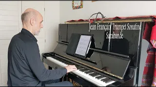 Jean Françaix -Trumpet Sonatine - Sarabande - accompaniment - play along