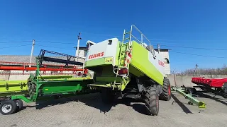 Уцінений Claas Lexion 480 (2000 р/в, жатка Варіо 750, візок), від нашого клієнта!