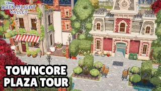 EASY TOWNCORE/CITY PLAZA TOUR//FUNCTIONAL & SIMPLE PLAZA LAYOUT IDEA//DISNEY DREAMLIGHT VALLEY