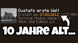 Ich habe meine ERSTEN Minecraft WELTEN wiedergefunden...