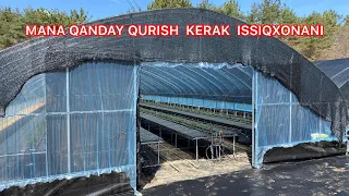 QANDAY QURISH KERAK ISSIQXONANI MANA #KOREYA