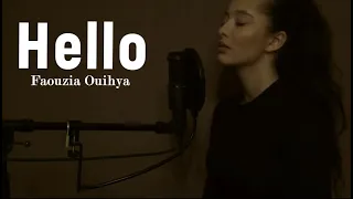 Faouzia Ouihya - Hello - Adele (cover) Lyricks terjemahan