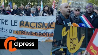 Manifestation contre le racisme et les idées d'extrême droite (13 novembre 2022, Paris, France) [4K]