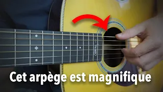 Apprenez ce magnifique arpège à la guitare en moins de 5 minutes 🎶 (guitare débutant)