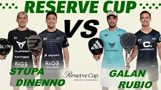 Reserve Cup: GALAN/RUBIO vs STUPACZUK/DINENNO - Resumen Dia 2