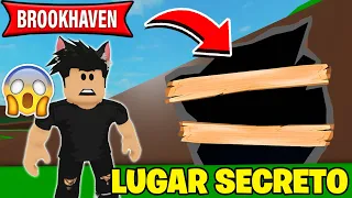 VAZOU! ENCONTREI O NOVO LUGAR SECRETO NO BROOKHAVEN RP (Roblox)