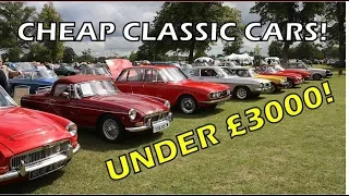 Cheap Classic Cars! Classic Car Buying Guide [Second Hand Superheroes Ep3]
