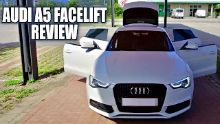 Audi A5 Facelift Sportback 2013 S line white Depth Review Interior Exterior