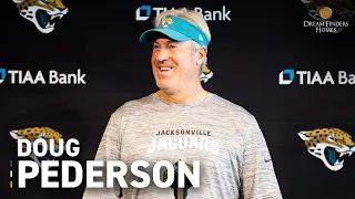 Pederson: "These days... they don't ever get old." | Press Conference | Jacksonville Jaguars