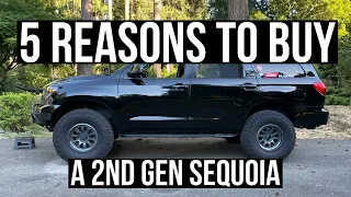 5 Reasons to buy a 2nd Gen Toyota Sequoia in 2023